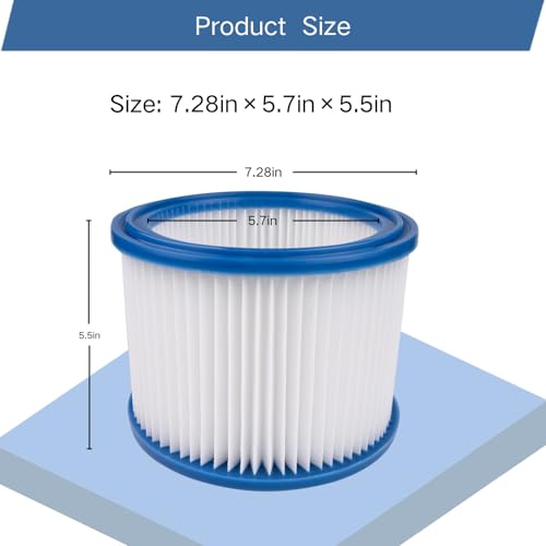 1 Pack Replacement HEPA Filters Compatible with Nilfisk ALTO Attix 30