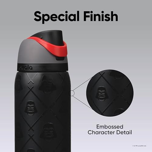 Star Wars FreeSip Stainless Steel Water Bottle 32 oz Darth Vader