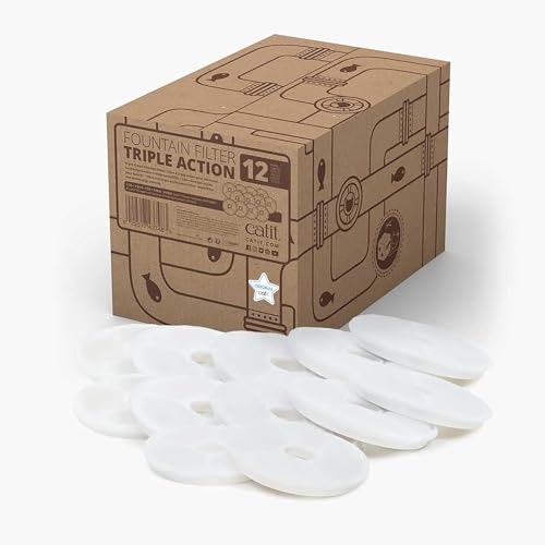Triple Action Replacement Original Water Fountain Filters (12 Count)