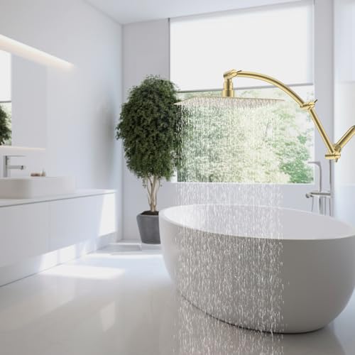 All Metal 10'' Rain Shower Head