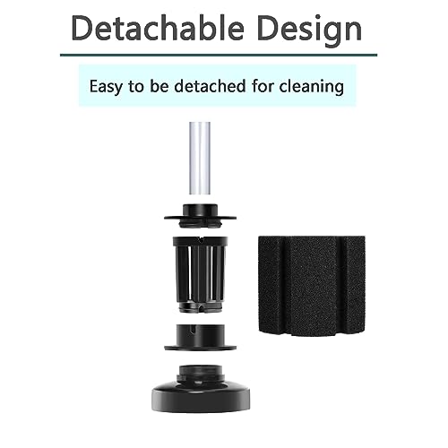 Aquarium Sponge Filter Breeding Fry Betta Shrimp Nano Fish Tank 4pcs (4 Count)
