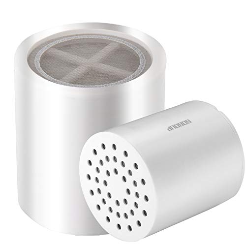 Shower Filter Replacement Cartridge for Hard Water Universal (2 Count)