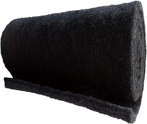 Pack of 2 Cut to Fit Carbon Infused Filter Pad Media for Clean & Clear Fish Tank and Ponds