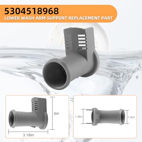 Dishwasher Lower Spray Arm Support 5304518968 Fit for Frigi