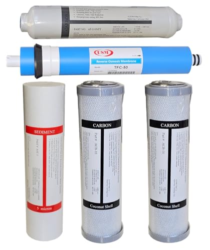 AltonFilter Compatible APEC Ultimate Complete 5 stage high capacity filter set for model ROES