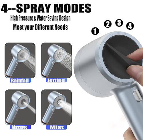 High Pressure Shower Head with Handheld