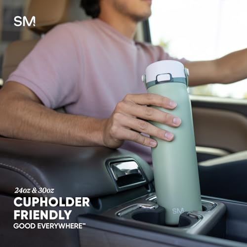 Insulated Sport Water Bottle with Chug Lid