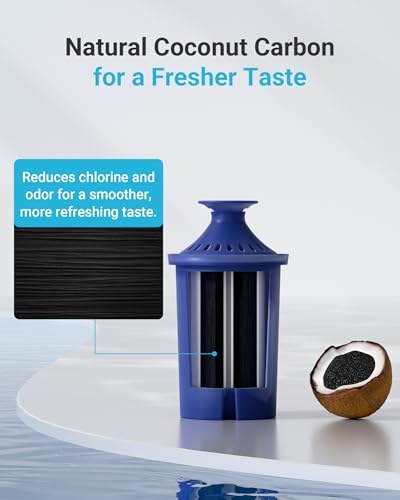 Pitcher Water Filter Replacement for Brita® Pitcher & Dispenser