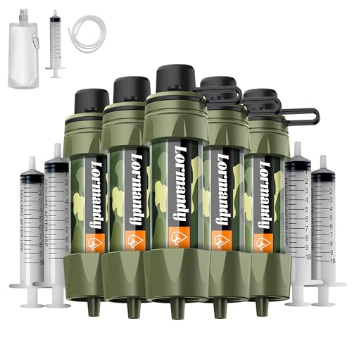 Straw Water Filter 5 Pack (5 Count)