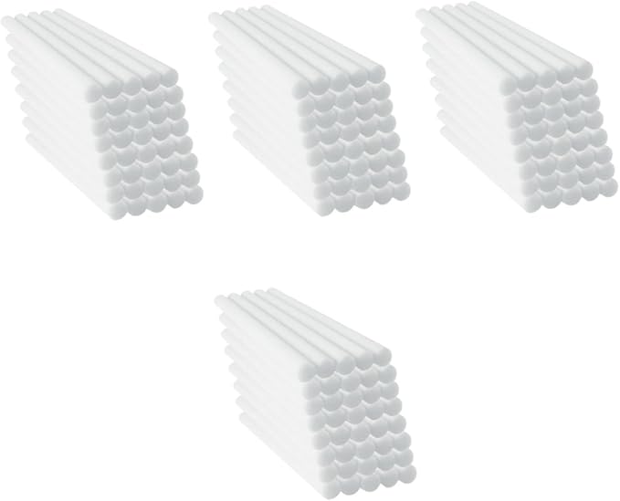 PRETYZOOM 200pcs Diffuser Replacement Sticks Fragrance Wands for Humidifiers and Car Diffusers High Absorption Design for Lasting - AquaVibe