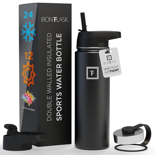 40 oz Wide Mouth Water Bottle with Straw