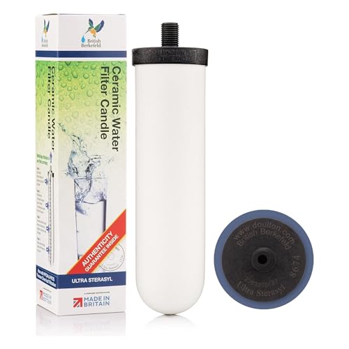 British Berkefeld 7" Ultra Sterasyl Ceramic Gravity Filter Cartridge 1 Pack