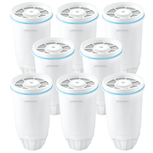 Water Filters Fit for Zero Water Pitchers and Dispenser (8 Count)