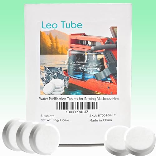 Water Purification Tablets for Rowing Machine Tank Maintenance