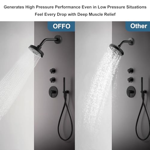 Shower Head High Pressure Shower Head with 6 Mode