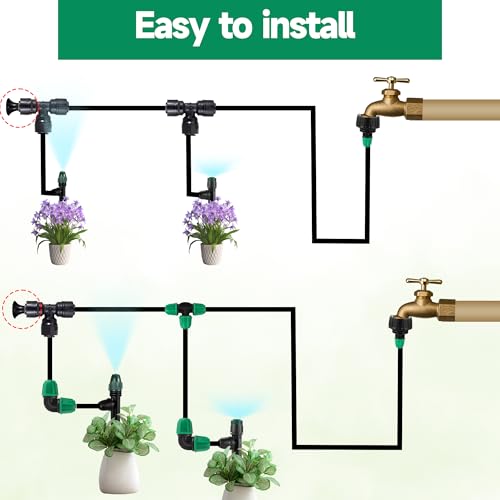 20 Pcs Brass Misting Nozzle T