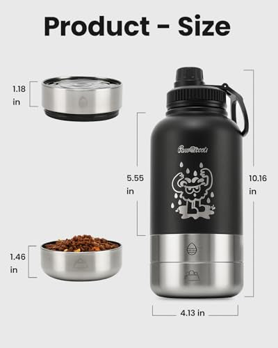 34oz Dog Water Bottle