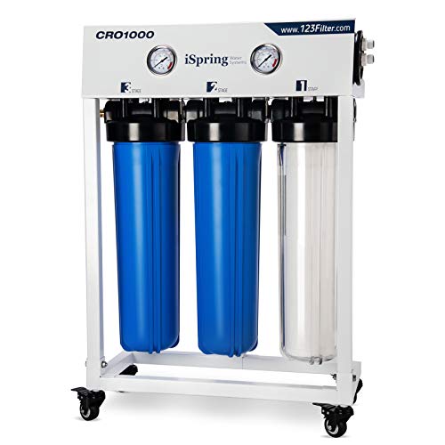 CRO1000 4 Stage Tankless Commercial Reverse Osmosis Water Filtration System