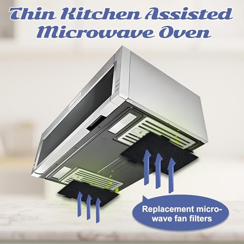8 Pack Replacement Air Filters for Microwave Oven