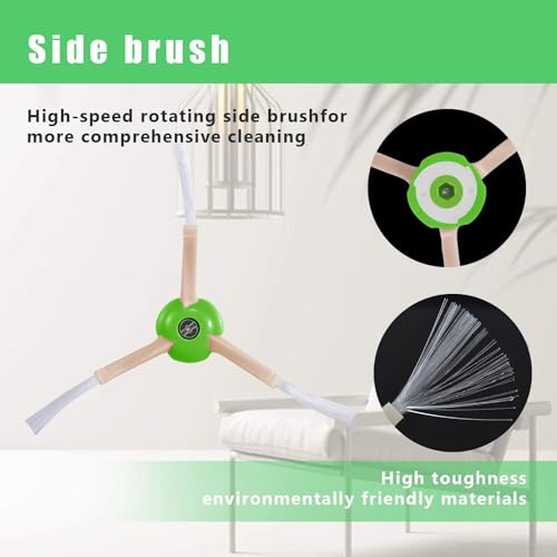 Replacement Parts for iRobot Roomba i7 i7+ i3 i3+ i4 i4+ i6 i6+ i8 i8+ E5 E6 E7 &J7 J7+ Vacuum Cleaner (22 Count)