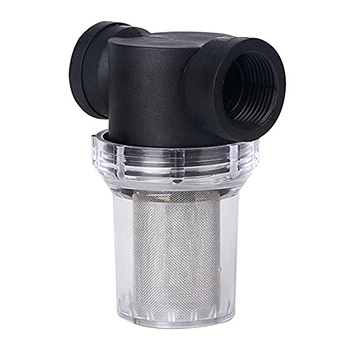 1Pcs Garden Pond 1 inch Inline Mesh Strainer Water Pump Filter Irrigation High Flow Pipeline Filter Garden Interface Strainer