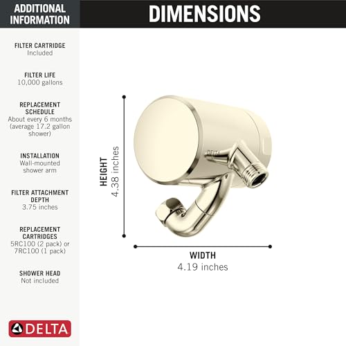 Faucet Clarifi Premium Shower Filter Attachment with Filter