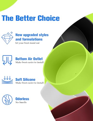 2PCS Silicone Boot for Owala FreeSip Water Bottle 32oz (2 Count)