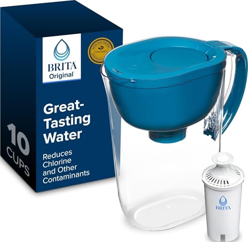 Large 10 Cup Water Filter Pitcher with SmartLight Indicator