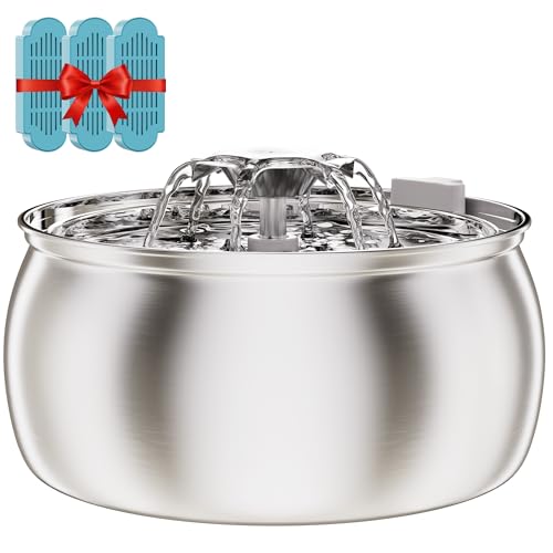 Cat Water Fountain Stainless Steel (135 Fl Oz)