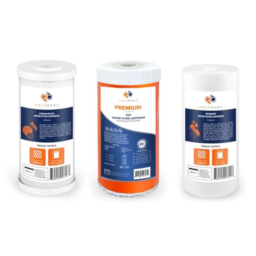 5 Micron 10 x 4.5 Carbon Block Chlorine Reduction