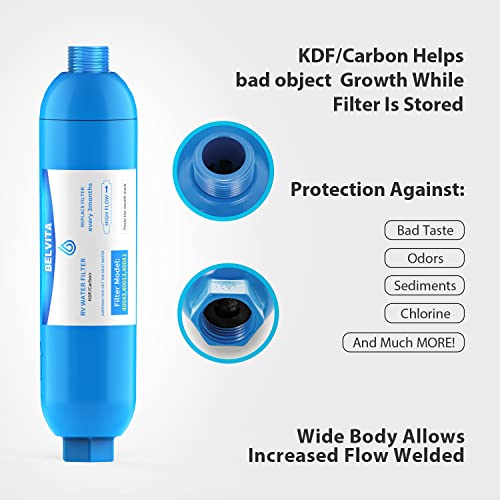 2 Pack RV inline water filter (2 Count)