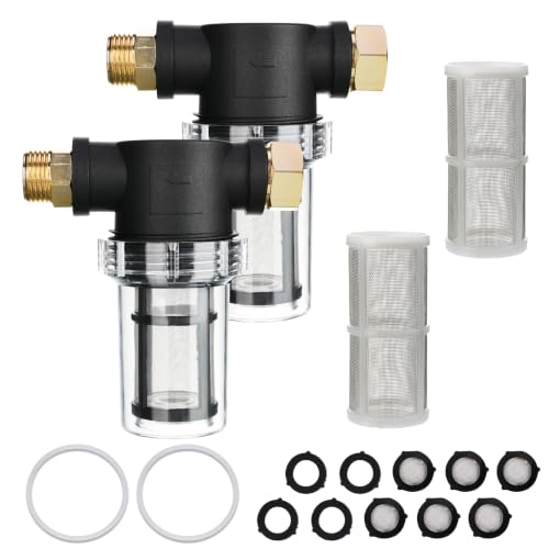 Garden Hose Filter for Pressure Washer Inlet (2 Count)