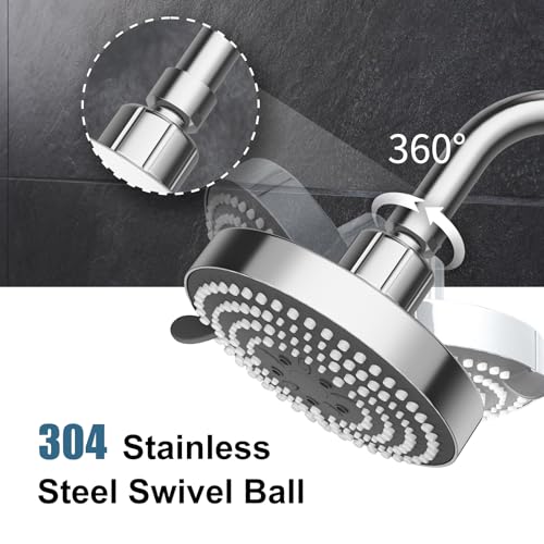 Shower Head High Pressure Shower Head with 6 Mode