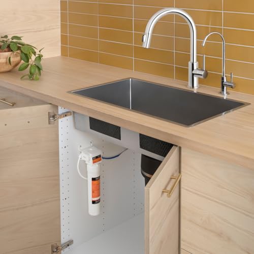 UF-15 Single-Stage Carbon Block Water Filter Replacement for Coral Under Sink Filtration System, Lasts 6 Months