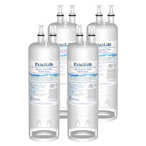 RWF6700A Refrigerator Water Filter Replacement for EDR1RXD1 (4 Count)