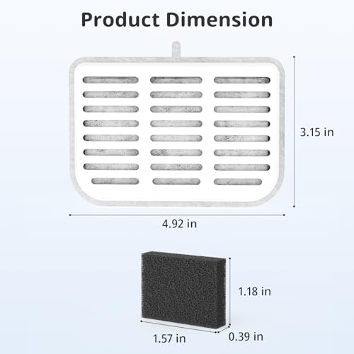 Filter Unit Rect for E VERSWEET MAX Cordless 105fl oz (10 Count)
