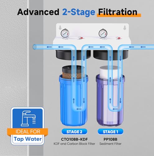 2 Stage Whole House Water Filtration System