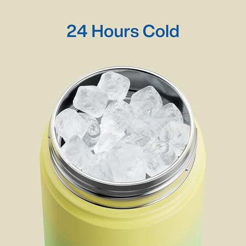 Insulated Water Bottle with Straw Stainless Steel Water Bottle