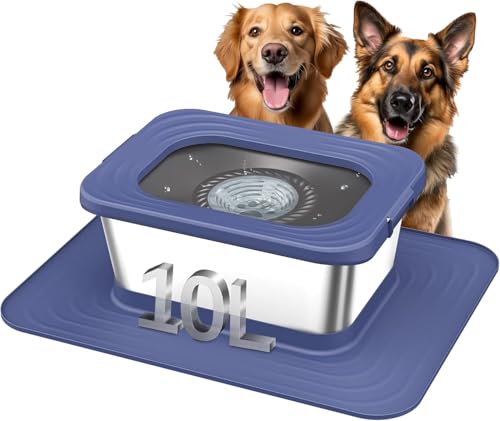 10L Stainless Steel Dog Water Bowl