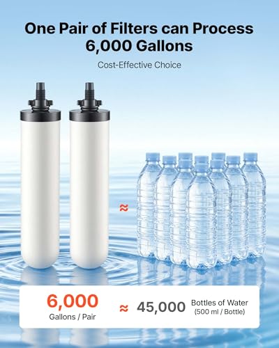 Gravity fed Water Filter System