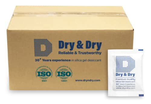 10 Gram [1600 Packets] Food Grade Silica Gel Packs Desiccant Packs