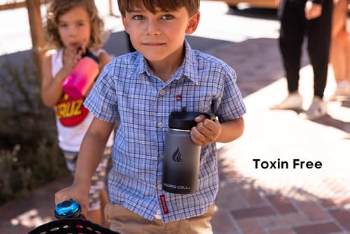 Stainless Steel Insulated Water Bottle with Straw