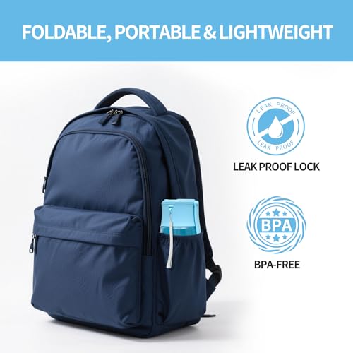 Portable Dog Water Bottle 10oz Blue