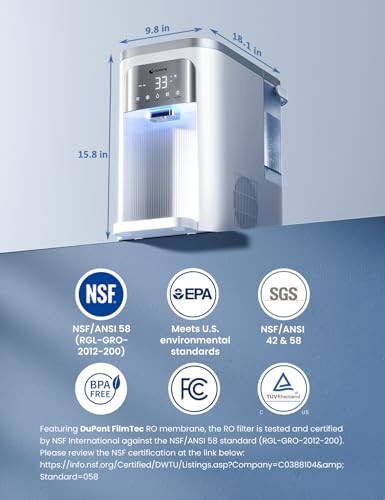 Reverse Osmosis Water Filter Countertop