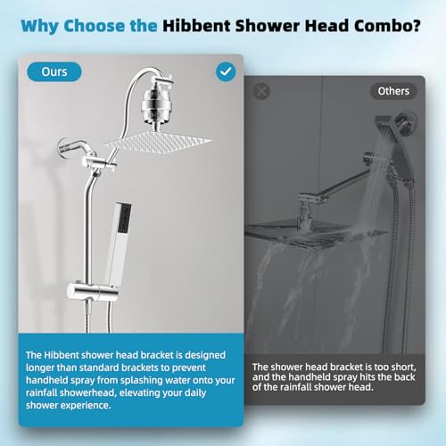 10'' Filtered Shower Head with 4