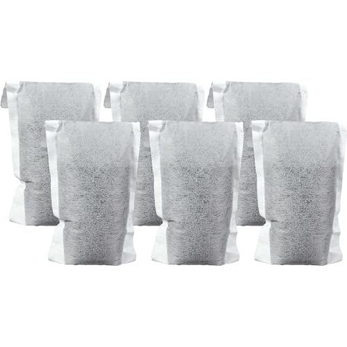 Refillable Water Filter Refill Packs for Pitchers and Dispensers (6 Count)