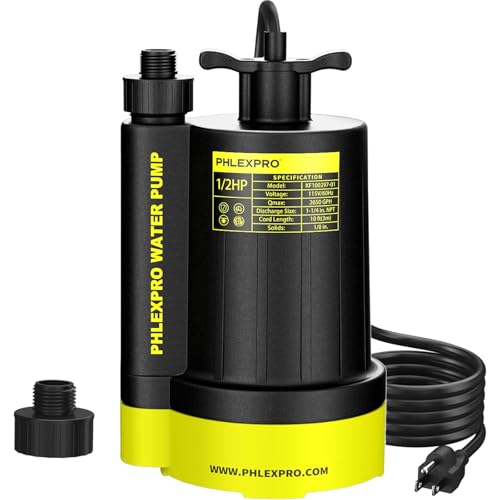1 2HP Submersible Water Pump