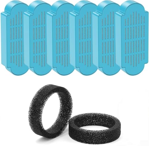Official Tomxcute Cat Water Fountain Replacement Filters (6 Count)