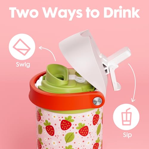 18 oz Insulated Water Bottle for Kids