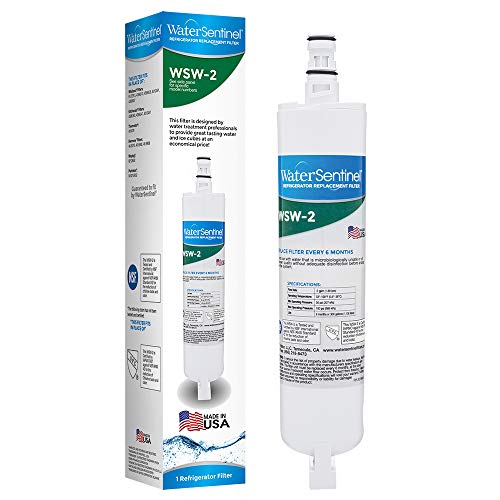WSW 2 Refrigerator Replacement Filter Fits Whirlpool Filter 5 (2 Count)